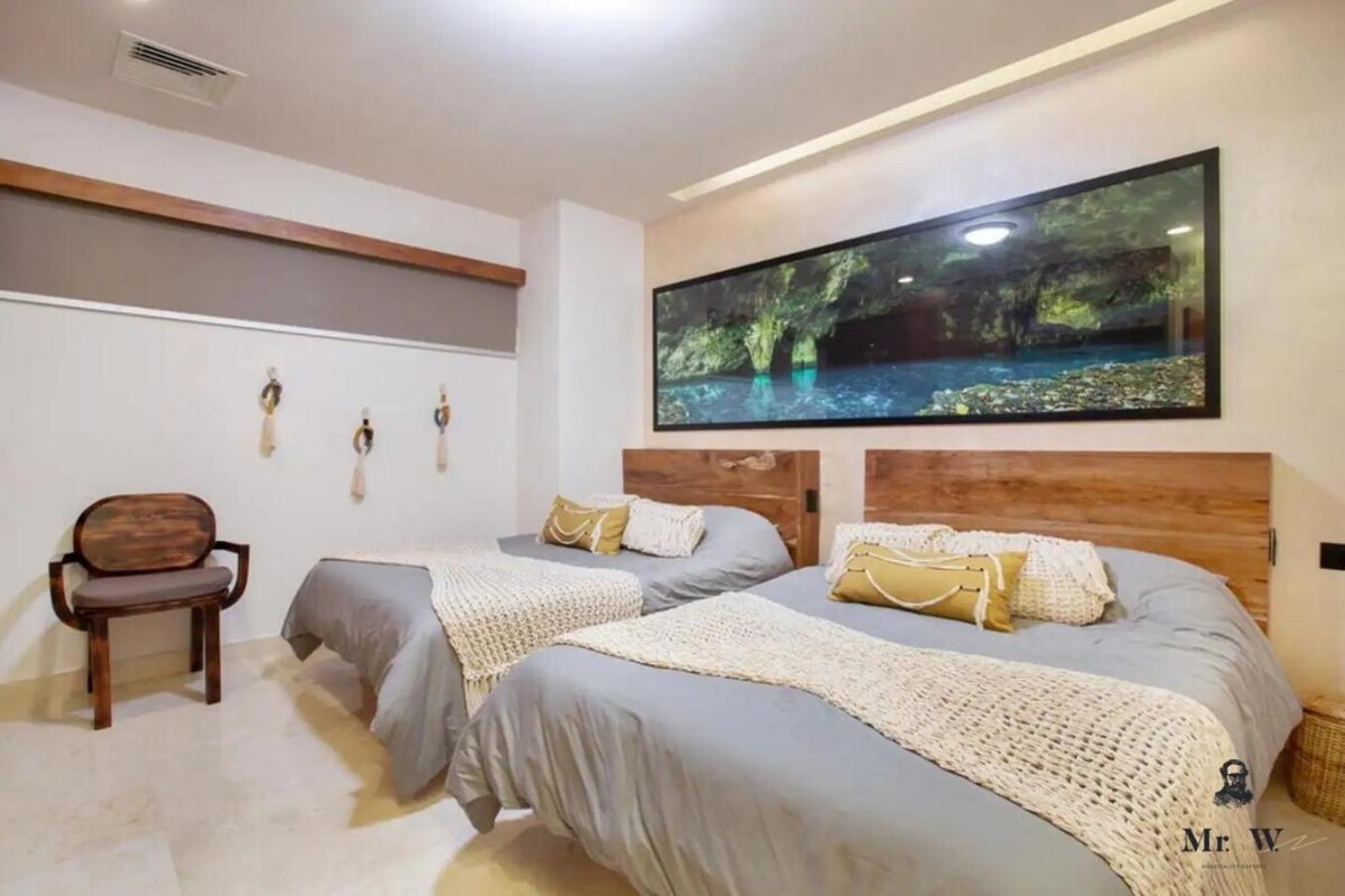 Private Pool & Jacuzzi Steps To Beach & 5Th Ave Playa del Carmen Eksteriør bilde