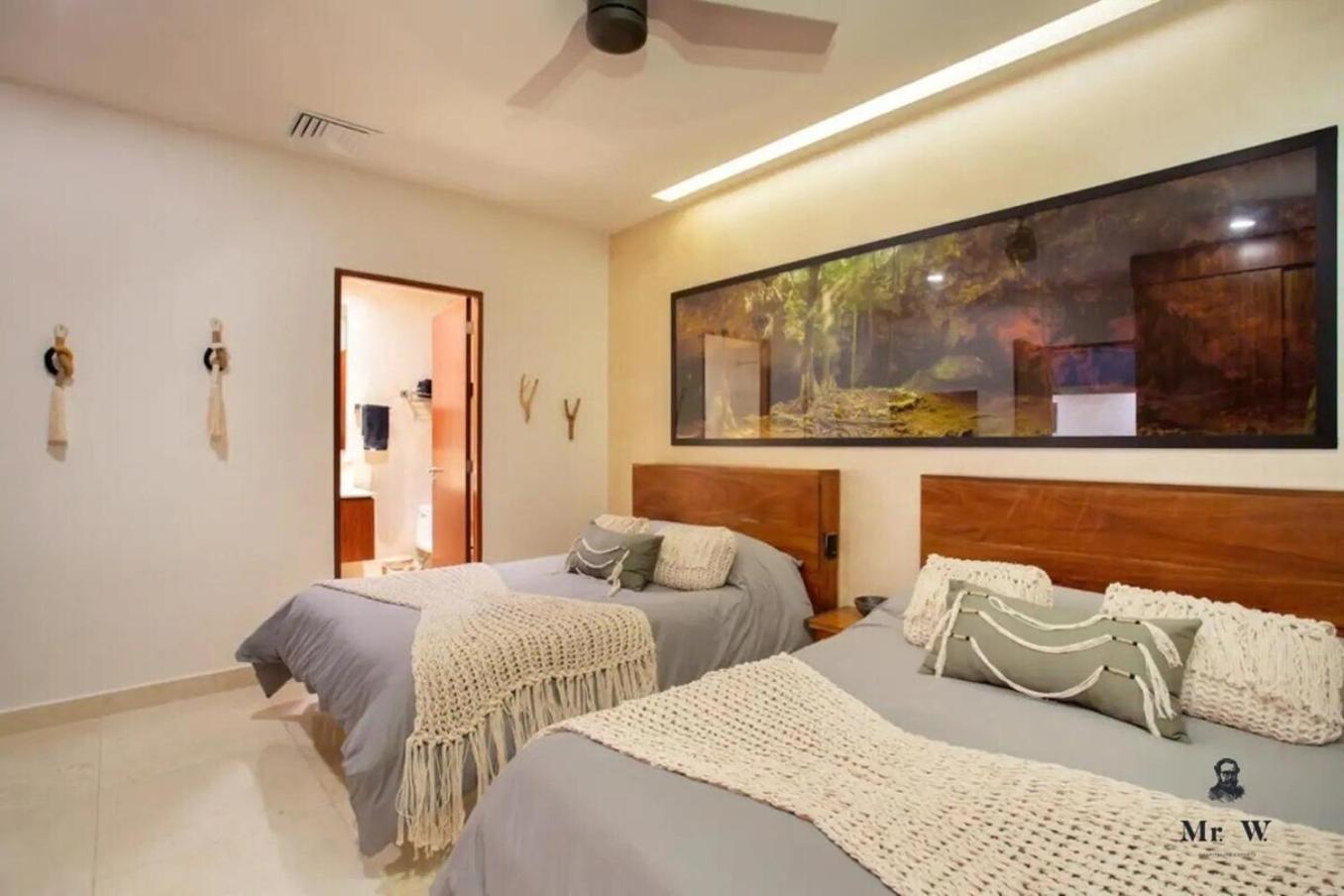 Private Pool & Jacuzzi Steps To Beach & 5Th Ave Playa del Carmen Eksteriør bilde