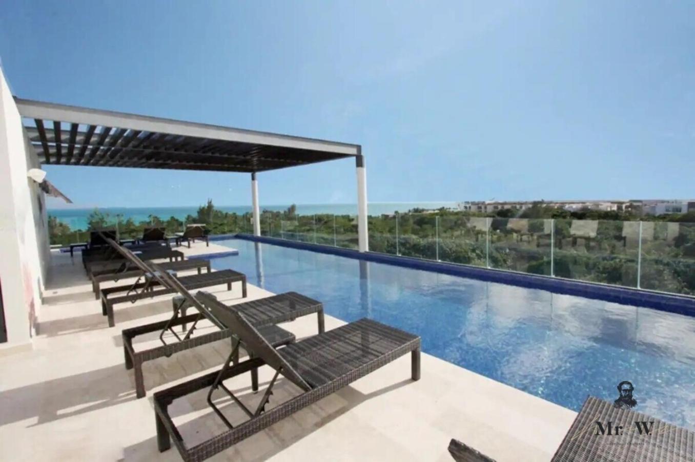 Private Pool & Jacuzzi Steps To Beach & 5Th Ave Playa del Carmen Eksteriør bilde