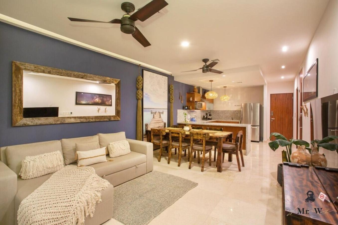 Private Pool & Jacuzzi Steps To Beach & 5Th Ave Playa del Carmen Eksteriør bilde