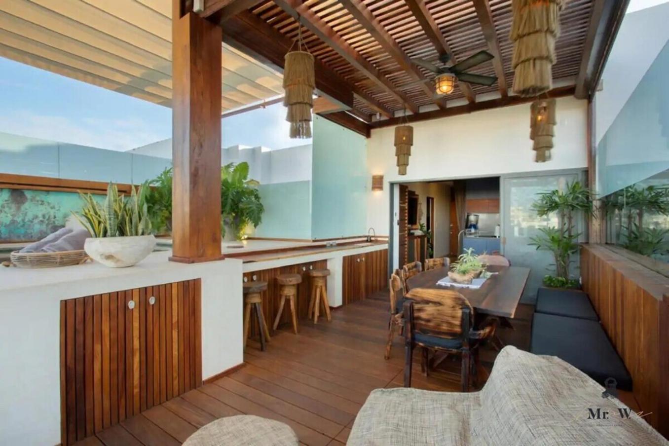 Private Pool & Jacuzzi Steps To Beach & 5Th Ave Playa del Carmen Eksteriør bilde